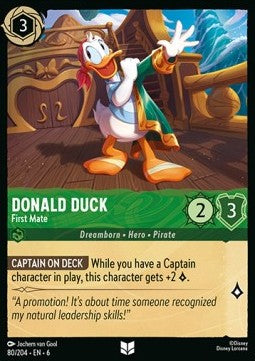 Donald Duck - First Mate Immagine principale del prodotto