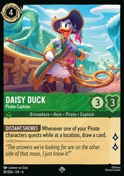 Daisy Duck - Pirate Captain (V.1) Immagine principale del prodotto