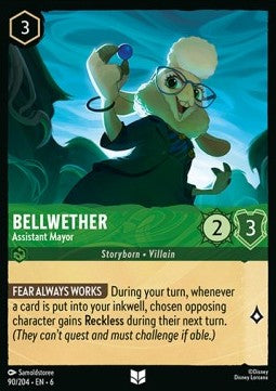 Bellwether - Assistant Mayor Immagine principale del prodotto