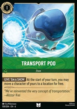 Transport Pod Immagine principale del prodotto