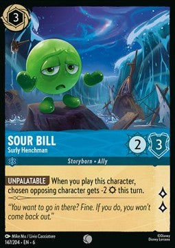 Sour Bill - Surly Henchman Immagine principale del prodotto