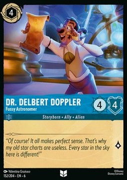 Dr. Delbert Doppler - Fussy Astronomer Immagine principale del prodotto