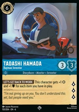 Tadashi Hamada - Baymax Inventor Immagine principale del prodotto