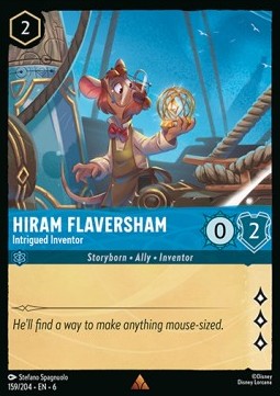 Hiram Flaversham - Intrigued Inventor Immagine principale del prodotto