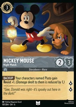 Mickey Mouse - Night Watch Immagine principale del prodotto