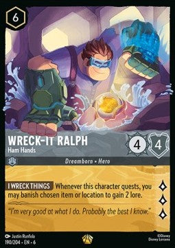 Wreck-It Ralph - Ham Hands (V.1) Immagine principale del prodotto