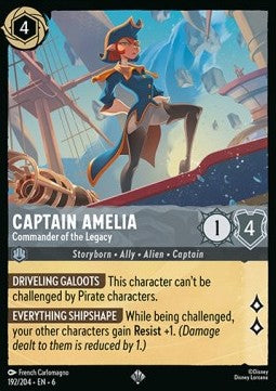 Captain Amelia - Commander of the Legacy (V.1) Immagine principale del prodotto