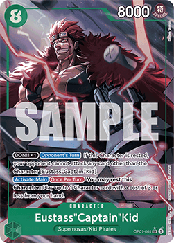 Eustass"Captain"Kid (OP01-051) (V.2) Immagine principale del prodotto