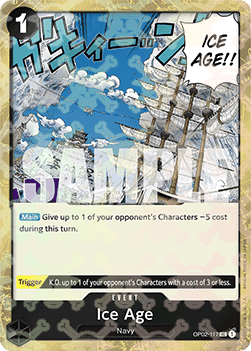 Ice Age (OP02-117) (V.2) Immagine principale del prodotto