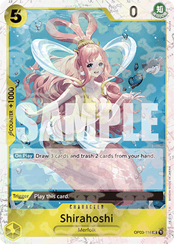 Shirahoshi (OP03-116) (V.2) Immagine principale del prodotto