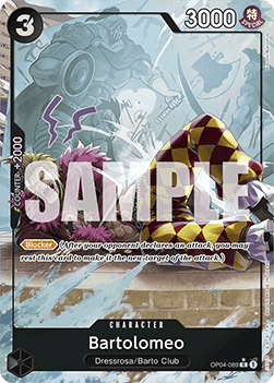 Bartolomeo (OP04-089) (V.3) Immagine principale del prodotto