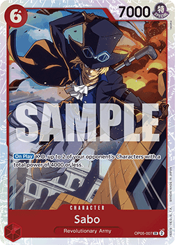 Sabo (OP05-007) (V.1) Immagine principale del prodotto