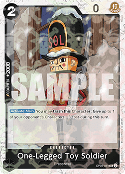 One-Legged Toy Soldier (OP05-081) (V.2) Immagine principale del prodotto