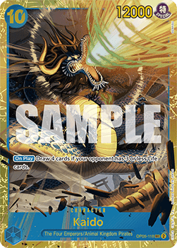 Kaido (OP05-118) (V.1) Immagine principale del prodotto