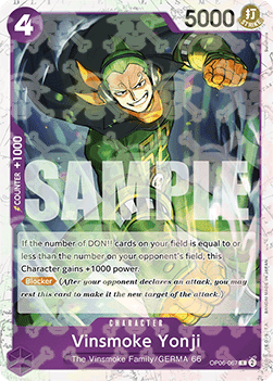 Vinsmoke Yonji (OP06-067) (V.2) Immagine principale del prodotto