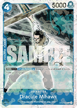 Dracule Mihawk (ST03-005) (V.2) Immagine principale del prodotto