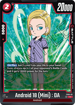 Android 18 (Mini) : DA (FS06-05) [Fusion World]