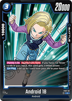 Android 18 (FS07-03) [Fusion World] Immagine principale del prodotto