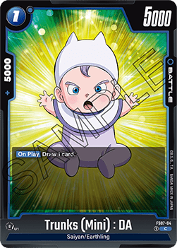 Trunks (Mini) : DA (FS07-04) [Fusion World] Immagine principale del prodotto