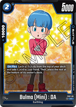 Bulma (Mini) : DA (FS07-06) [Fusion World] Immagine principale del prodotto
