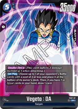 Vegeta : DA (FS07-07) [Fusion World]