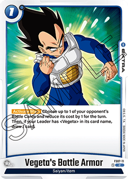 Vegeta's Battle Armor (FS07-11) [Fusion World] Immagine principale del prodotto