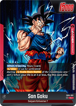 Son Goku // Son Goku (FB04-001) [Fusion World] (V.1 - Leader)