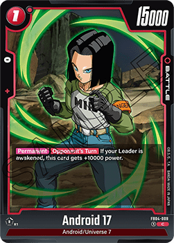 Android 17 (FB04-009) [Fusion World] Immagine principale del prodotto