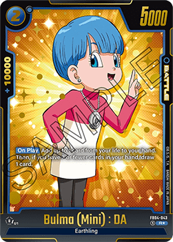 Bulma (Mini) : DA (FB04-043) [Fusion World] (V.2 - Alternate Art) Immagine principale del prodotto