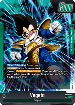 Vegeta // Vegeta (FB04-051) [Fusion World] (V.2 - Alternate Art)