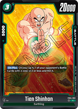 Tien Shinhan (FB04-063) [Fusion World] Immagine principale del prodotto
