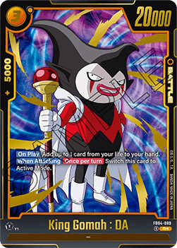 King Gomah : DA (FB04-080) [Fusion World] (V.2 - Rare) Immagine principale del prodotto