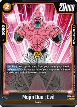 Majin Buu : Evil (FB04-091) [Fusion World] Immagine principale del prodotto