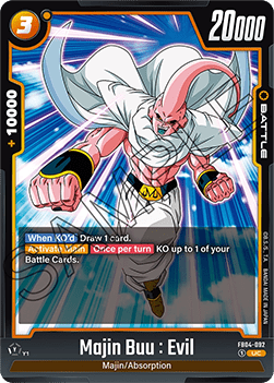 Majin Buu : Evil (FB04-092) [Fusion World] Immagine principale del prodotto