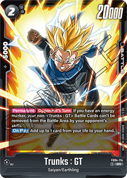Trunks : GT (FB04-114) [Fusion World] (V.1 - Super Rare) Immagine principale del prodotto