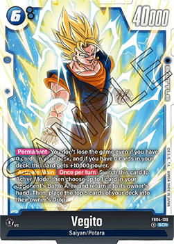Vegito (FB04-130) [Fusion World] (V.1 - Secret Rare)