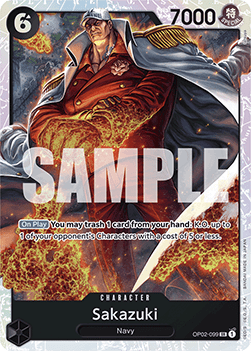 Sakazuki (OP02-099) (V.1) Immagine principale del prodotto