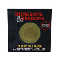 Dungeons&Dragons 24k Gold Plat.Medallion