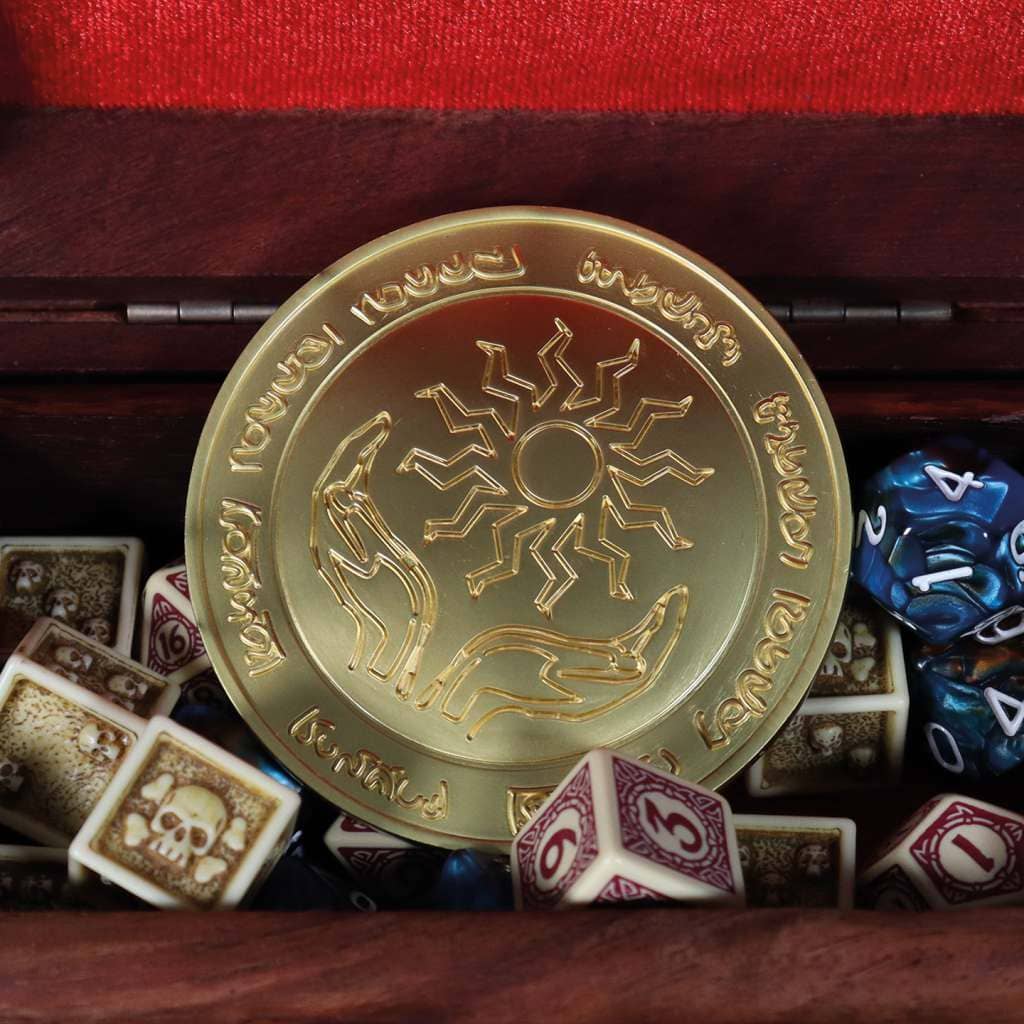 Dungeons&Dragons 24k Gold Plat.Medallion