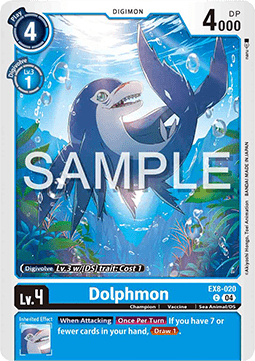 Dolphmon (EX8-020) (V.1) Immagine principale del prodotto