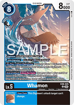 Whamon (EX8-025) (V.1) Immagine principale del prodotto