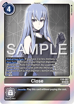 Close (EX8-067) (V.1) Immagine principale del prodotto