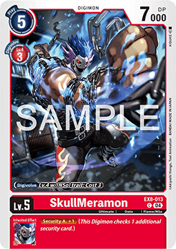 SkullMeramon (EX8-013) (V.1) Immagine principale del prodotto