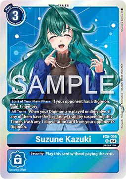 Suzune Kazuki (EX8-066) (V.1) Immagine principale del prodotto