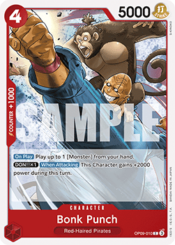Bonk Punch (OP09-010) Immagine principale del prodotto