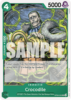 Crocodile (OP09-025) Immagine principale del prodotto