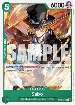 Sabo (OP09-027) Immagine principale del prodotto