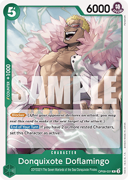 Donquixote Doflamingo (OP09-031) Immagine principale del prodotto