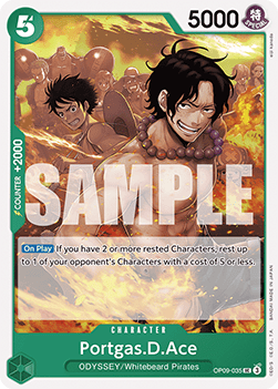 Portgas.D.Ace (OP09-035) Immagine principale del prodotto