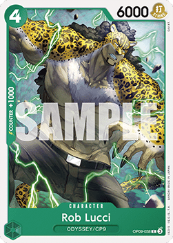 Rob Lucci (OP09-038) Immagine principale del prodotto